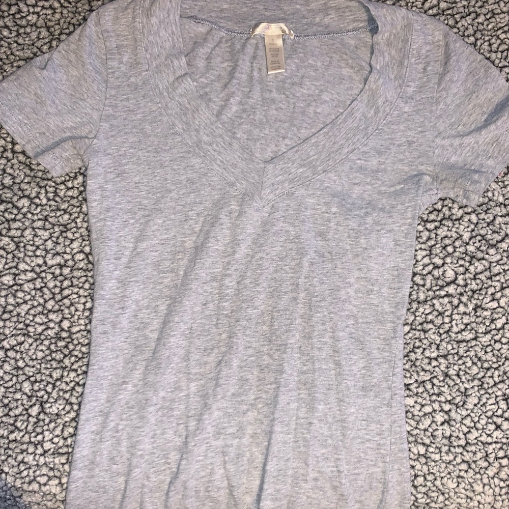 Plain gray shirt